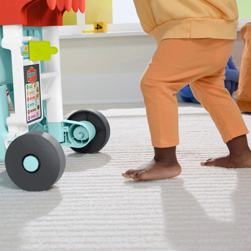 Fisher-Price Laugh & Learn 4-In-1 Snack Cart Walker Set