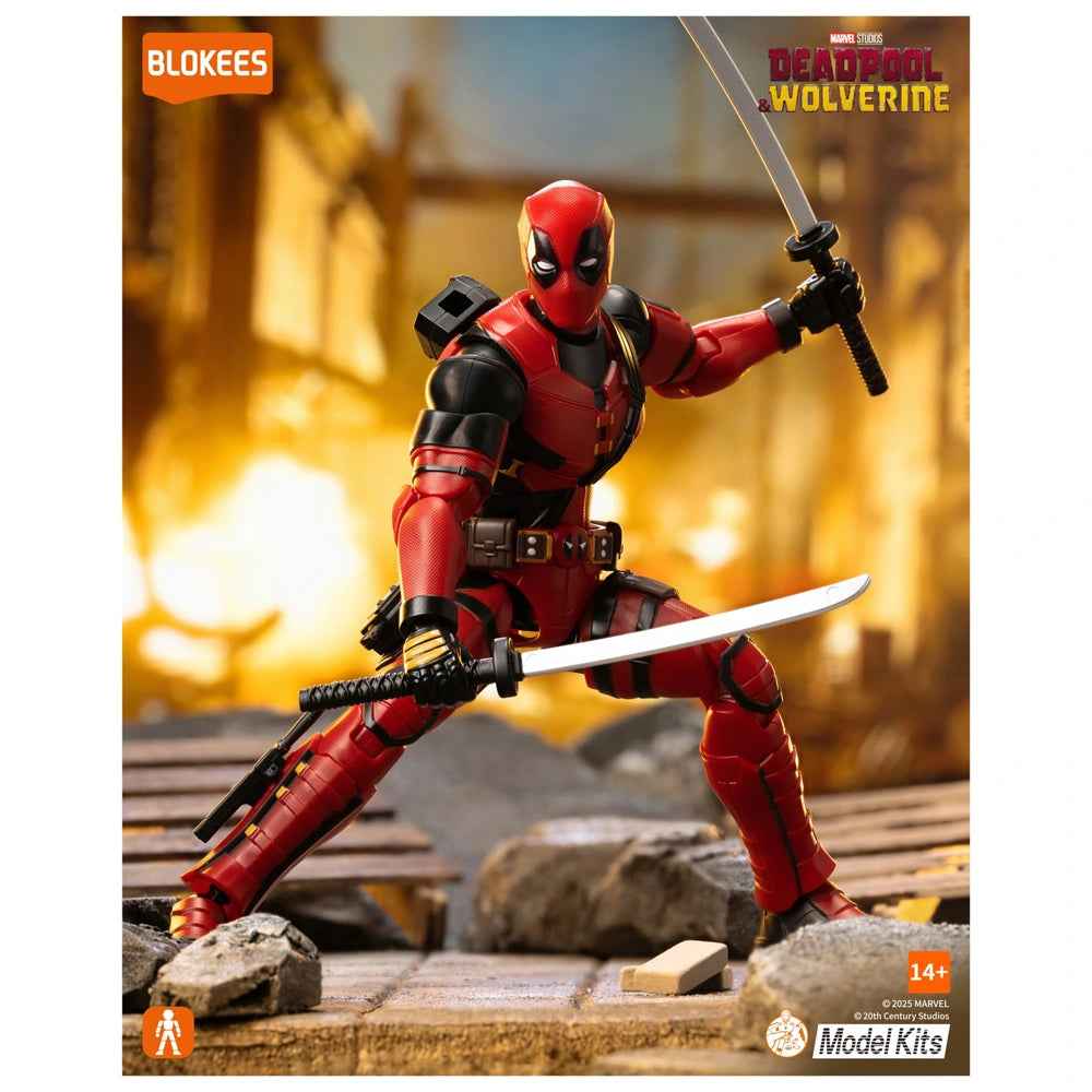 Blokees Marvel Rivals Figure Champion Class Deadpool