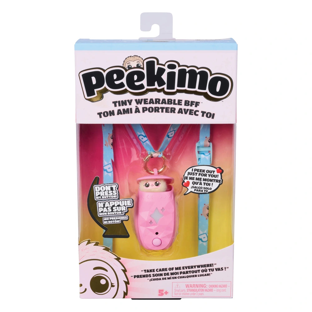 Peekimo Tiny Wearable Bff Interactive Pet Pink