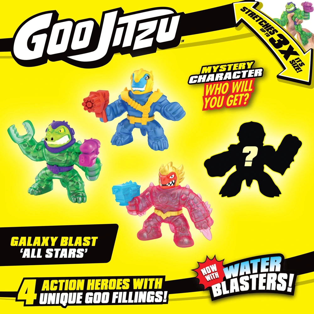 Goo Jit Zu Galaxy Blast All Stars 4 Pack