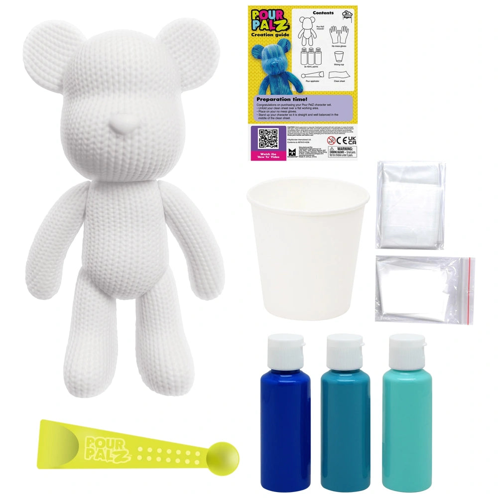 Pour Palz Crochet Bear Bubble Stitch