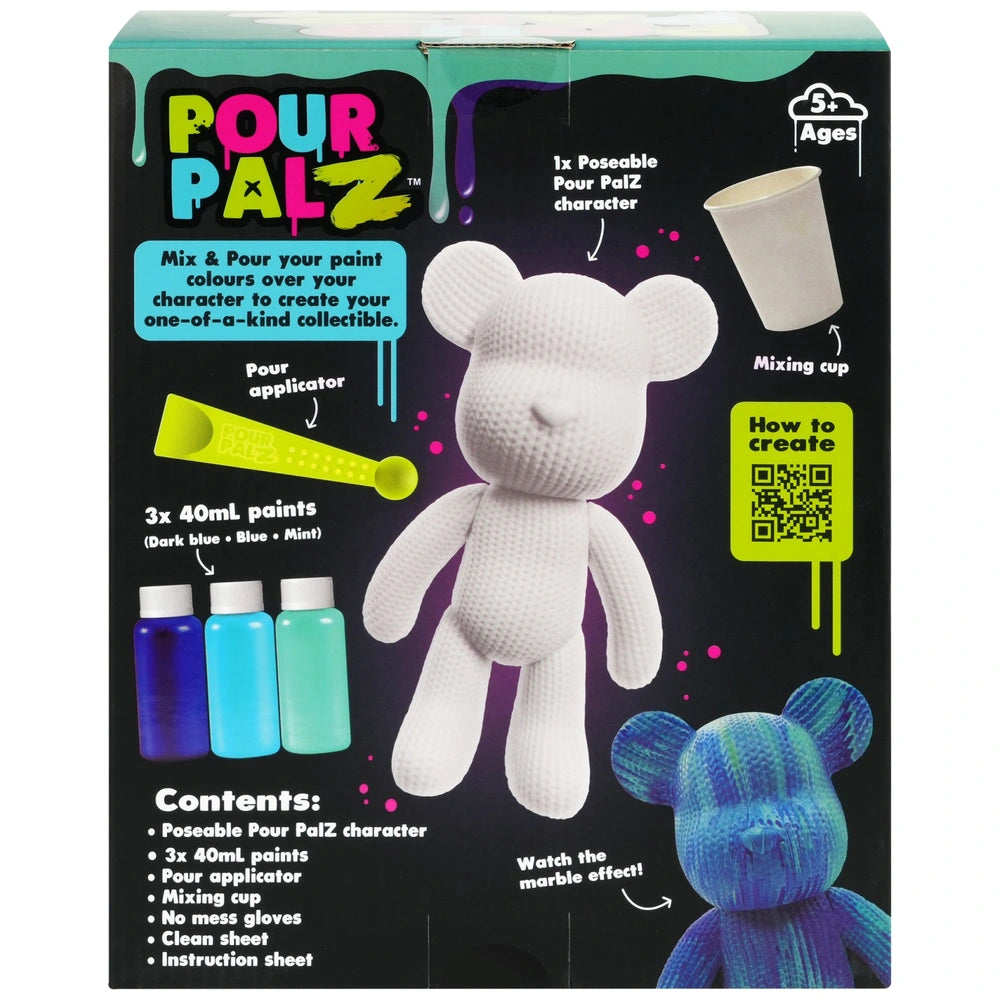 Pour Palz Crochet Bear Bubble Stitch