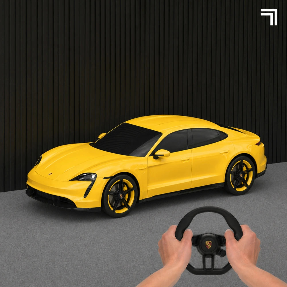 1:20 Sharper Image Porsche Taycan Turbo S Remote Control Car