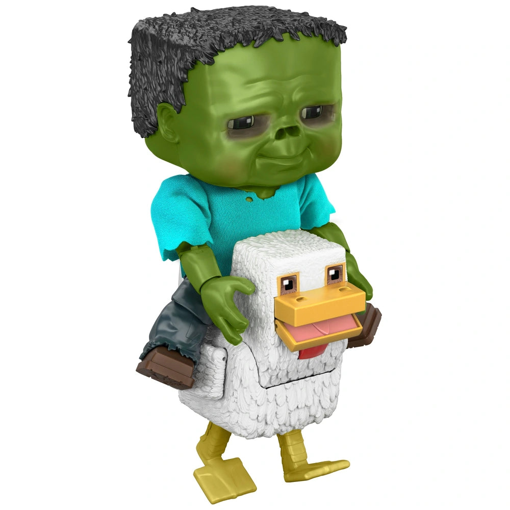 Minecraft Movie Action Figure Chicken Jockey Pack