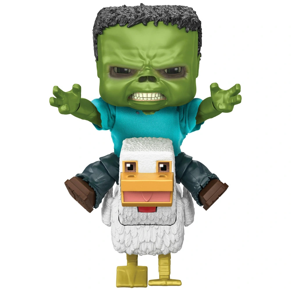 Minecraft Movie Action Figure Chicken Jockey Pack