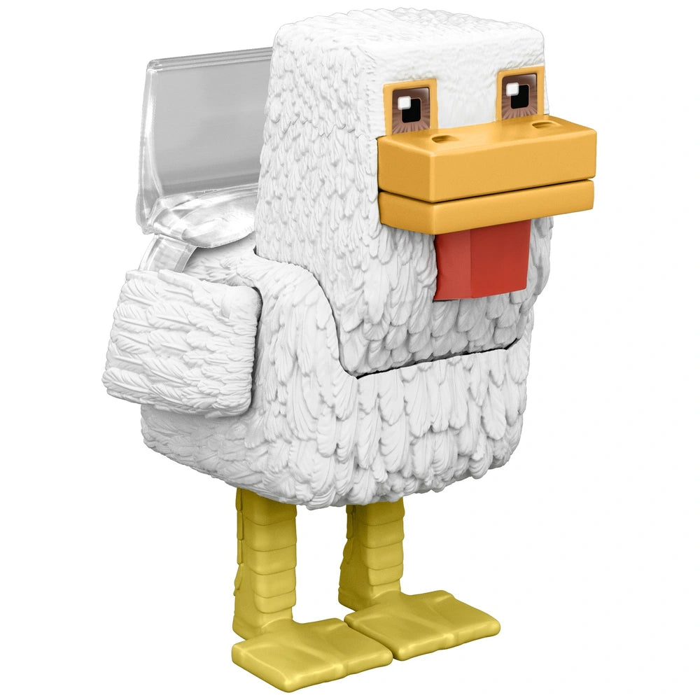 Minecraft Movie Action Figure Chicken Jockey Pack