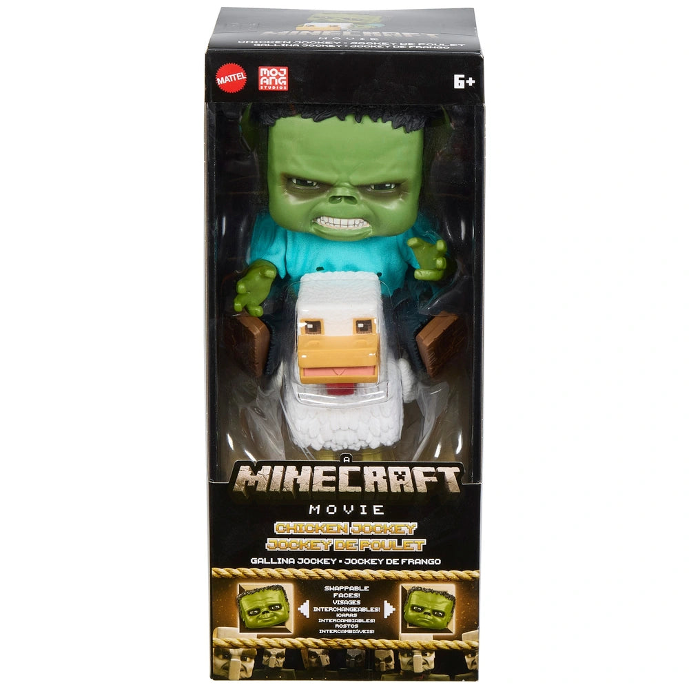 Minecraft Movie Action Figure Chicken Jockey Pack