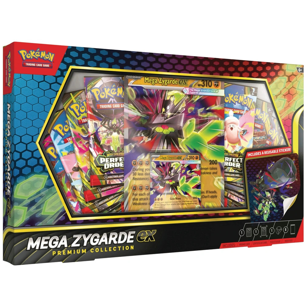 Pokémon Tcg: Mega Zygarde Ex Premium Collection