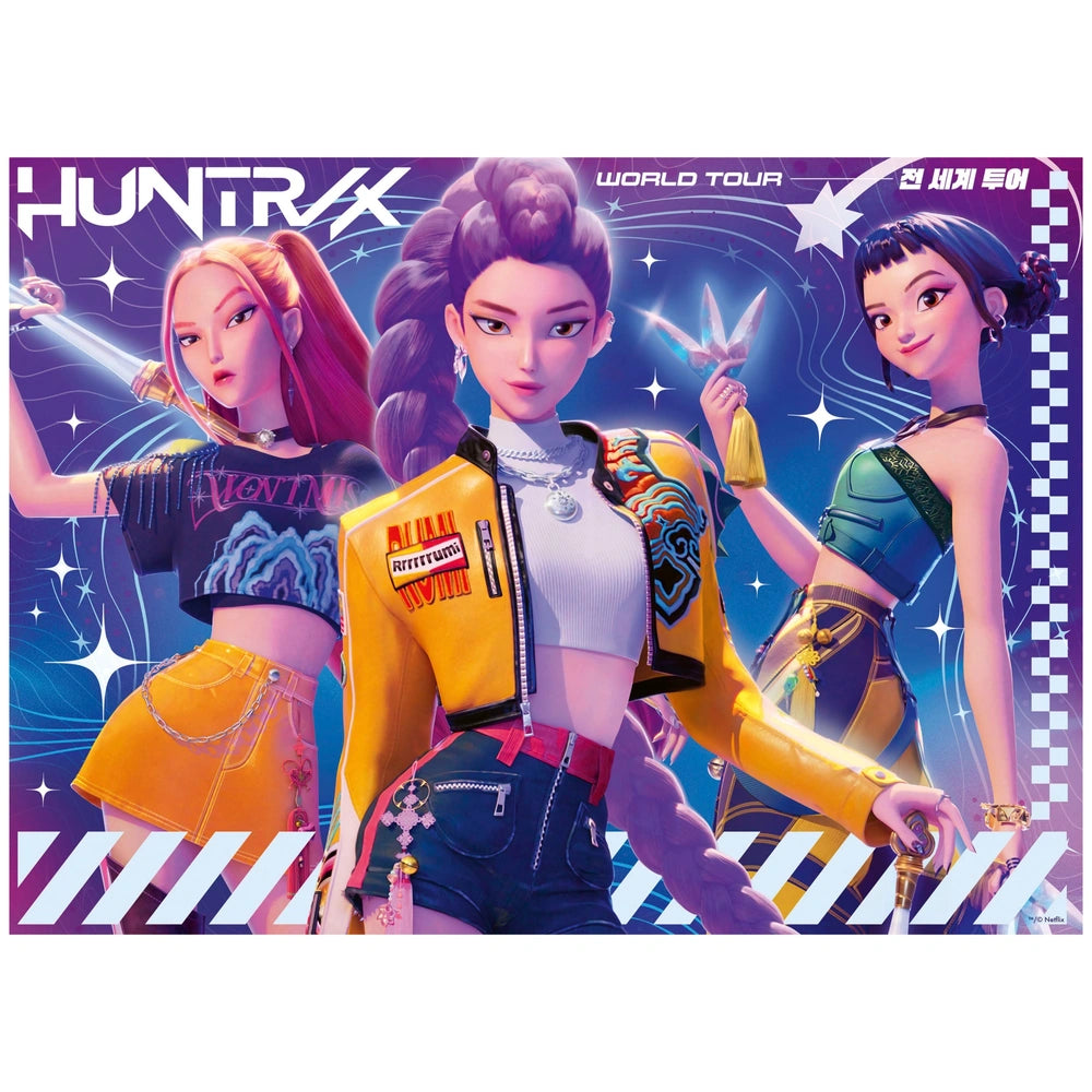 Ravensburger Netflix Kpop Demon Hunters Jigsaw Puzzles Bumper Pack 4 X 100 Pieces