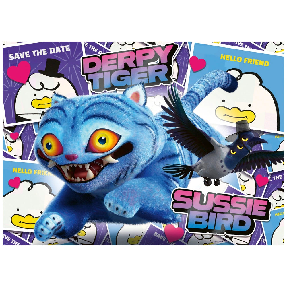 Ravensburger Netflix Kpop Demon Hunters Jigsaw Puzzles Bumper Pack 4 X 100 Pieces