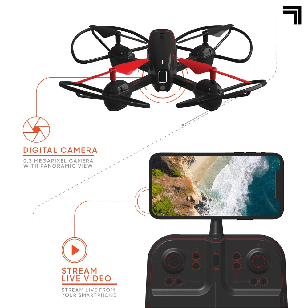 Sharper Image Mach X Video Drone