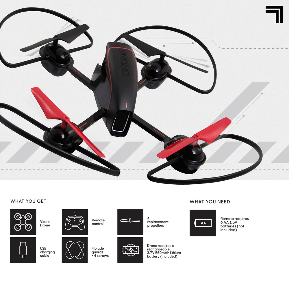 Sharper Image Mach X Video Drone