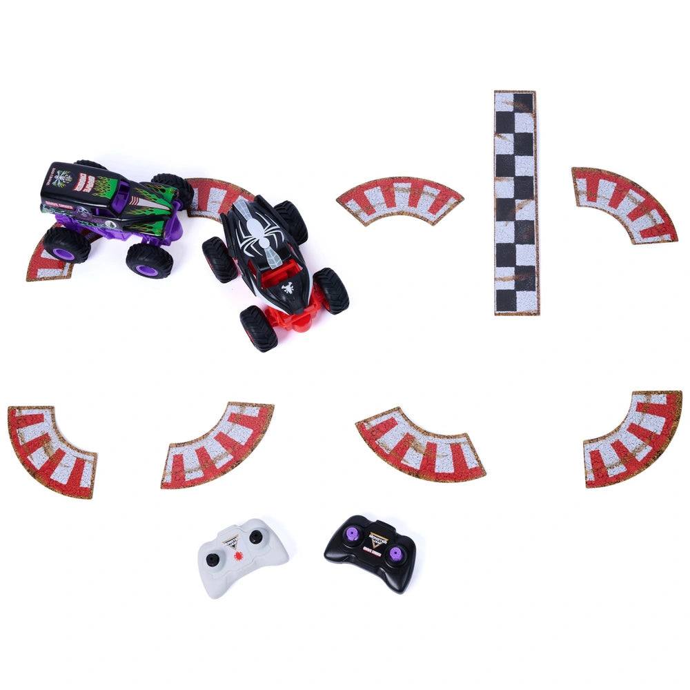 Monster Jam Remote Controlled Trucks Racing Rivals 1:24 2-Pack