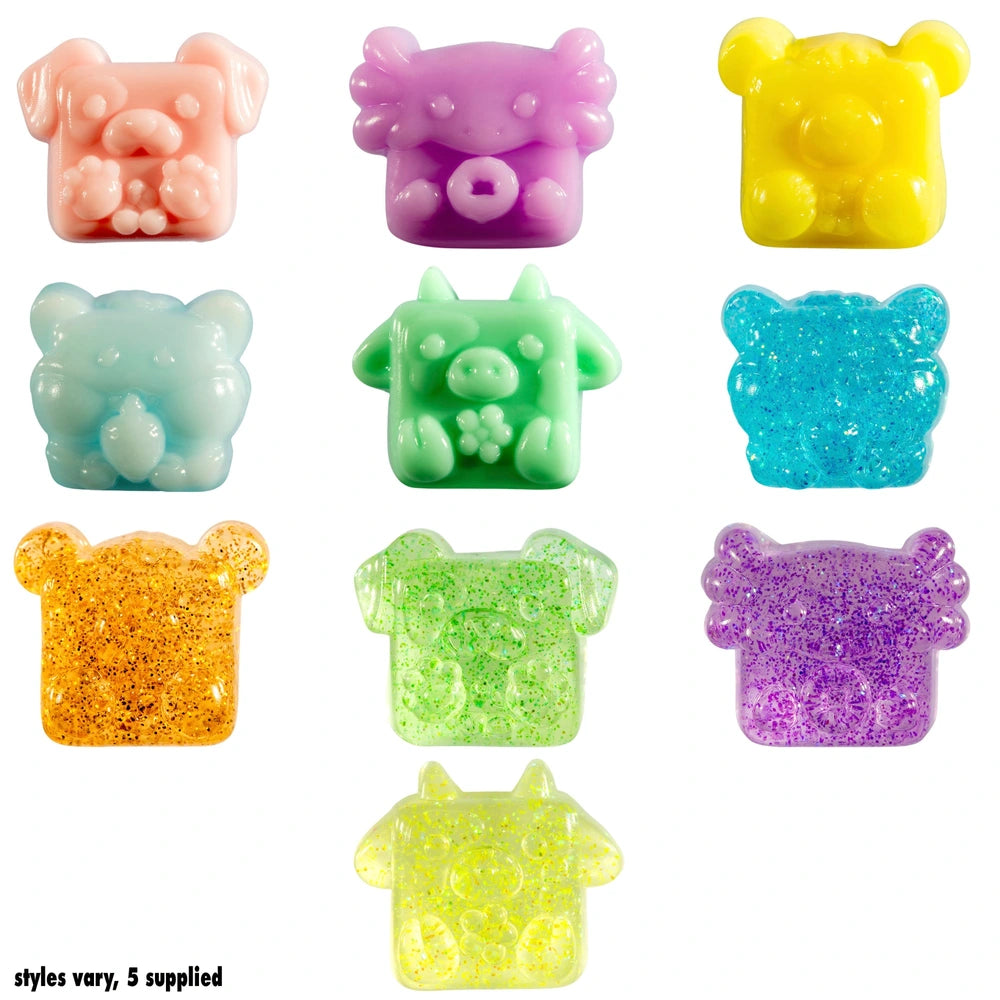 Mushykinz Mystery Taba Squishy Bag Charm 5 Pack Assortment