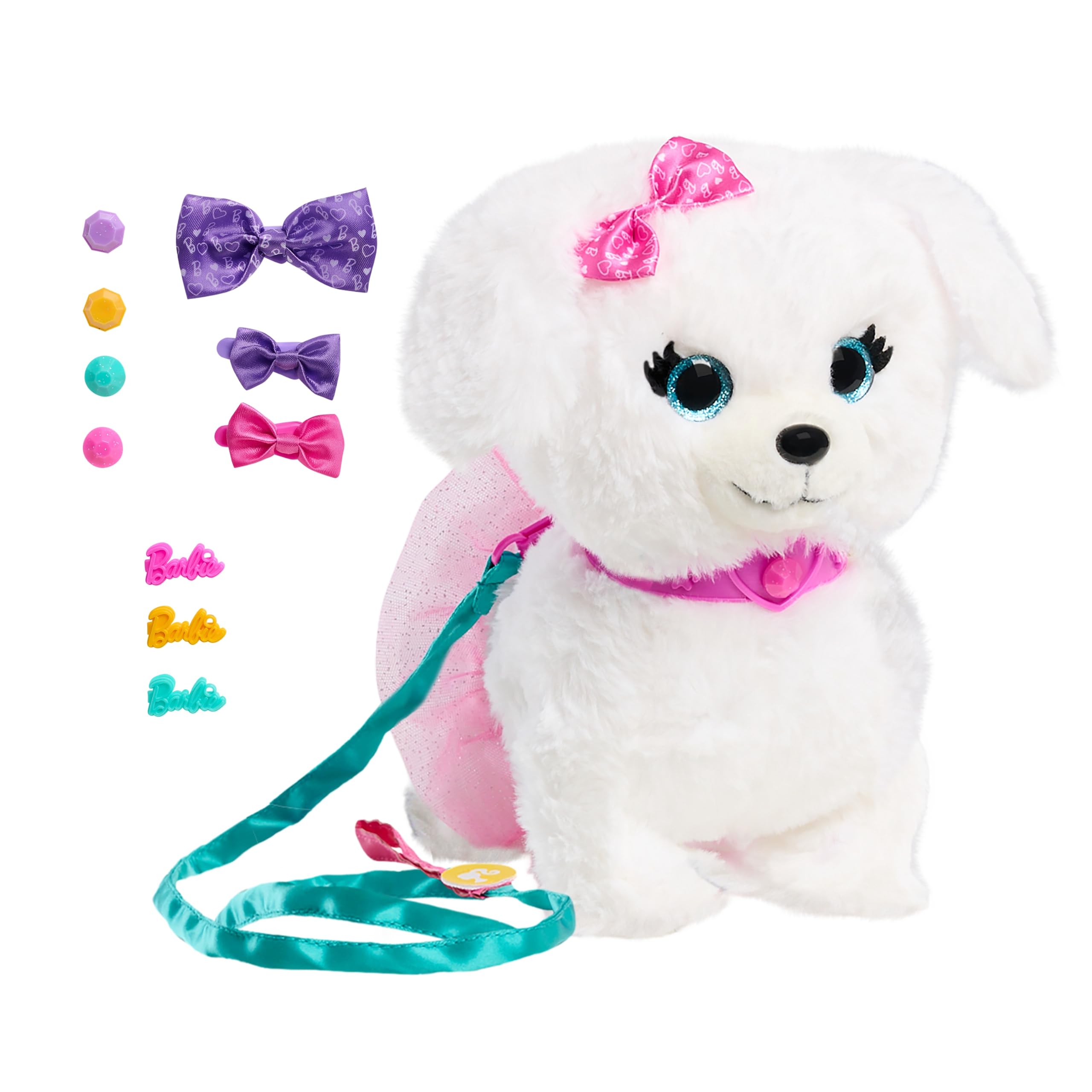 Barbie Walking Puppy Plush Soft Toy