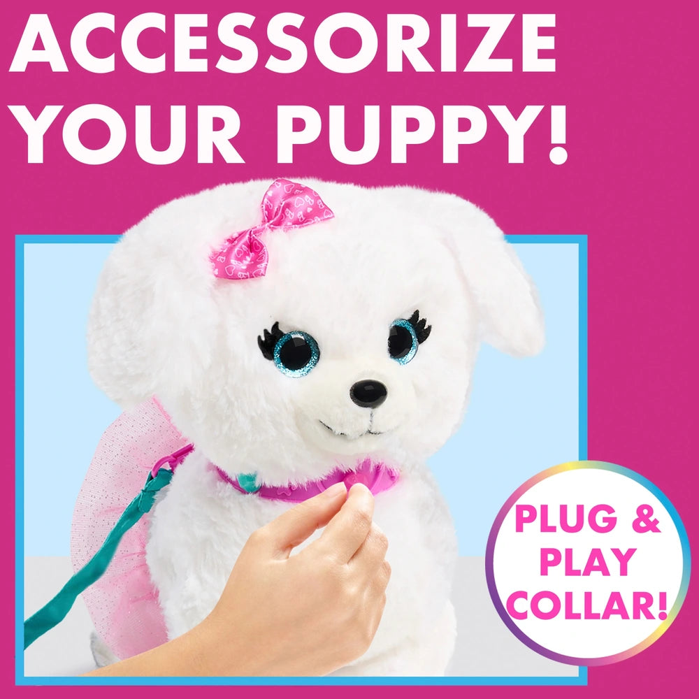 Barbie Walking Puppy Plush Soft Toy
