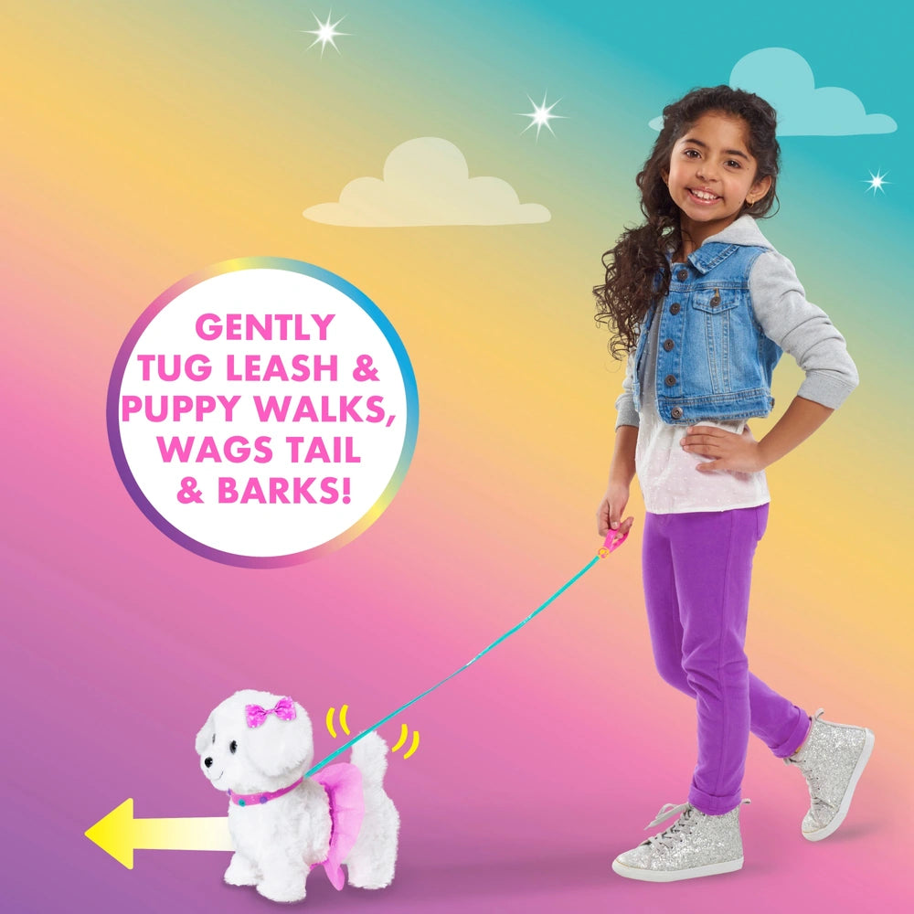 Barbie Walking Puppy Plush Soft Toy