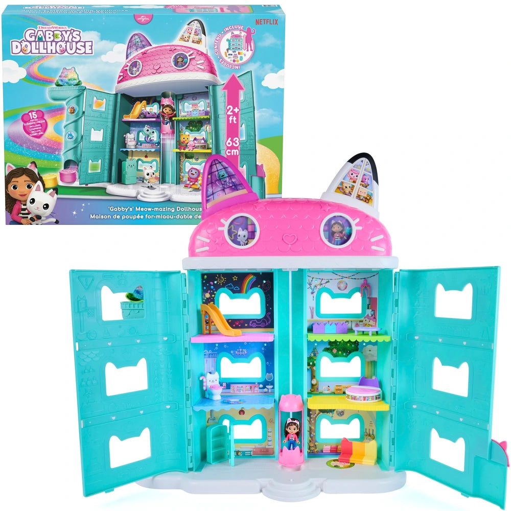 Gabby's Dollhouse Meow-Mazing 60Cm Dollhouse