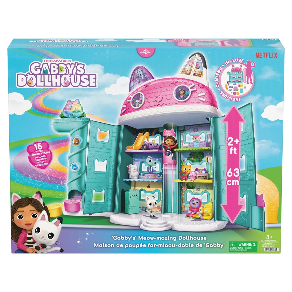 Gabby's Dollhouse Meow-Mazing 60Cm Dollhouse