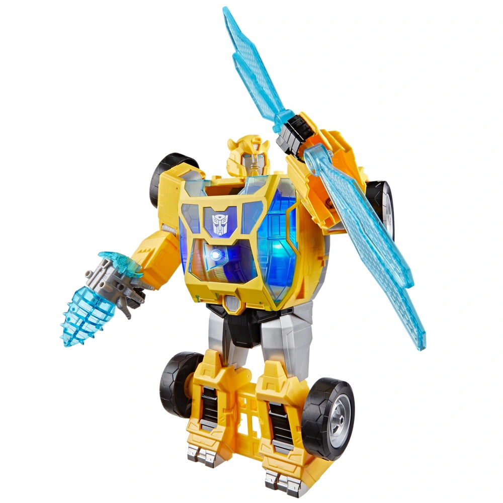 Transformers Toys Cyberworld Bumblebee Power Spark Energon Surge With Lights And Sounds