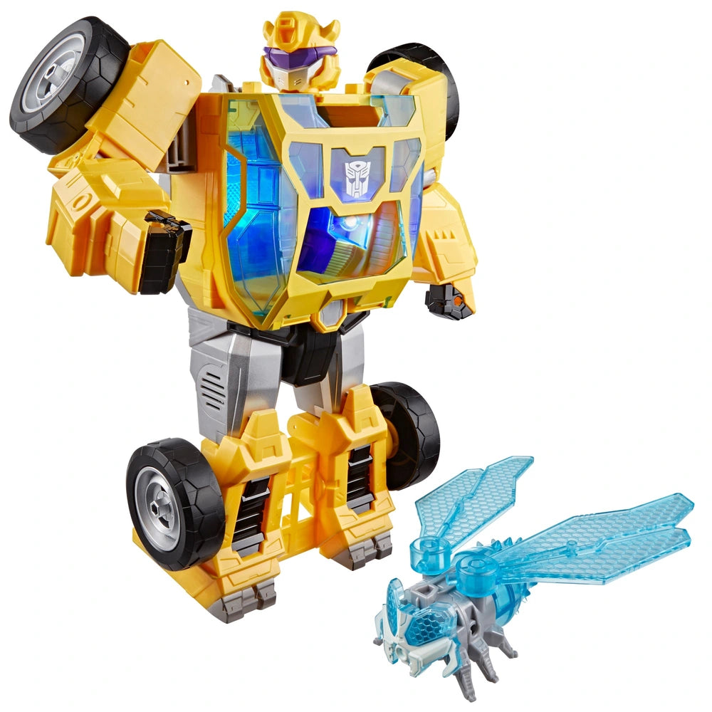 Transformers Toys Cyberworld Bumblebee Power Spark Energon Surge With Lights And Sounds