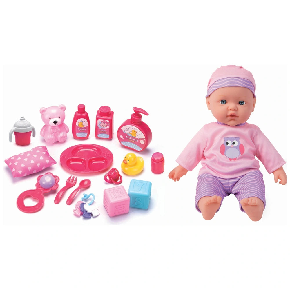 Baby Doll And Accessories Set 41Cm