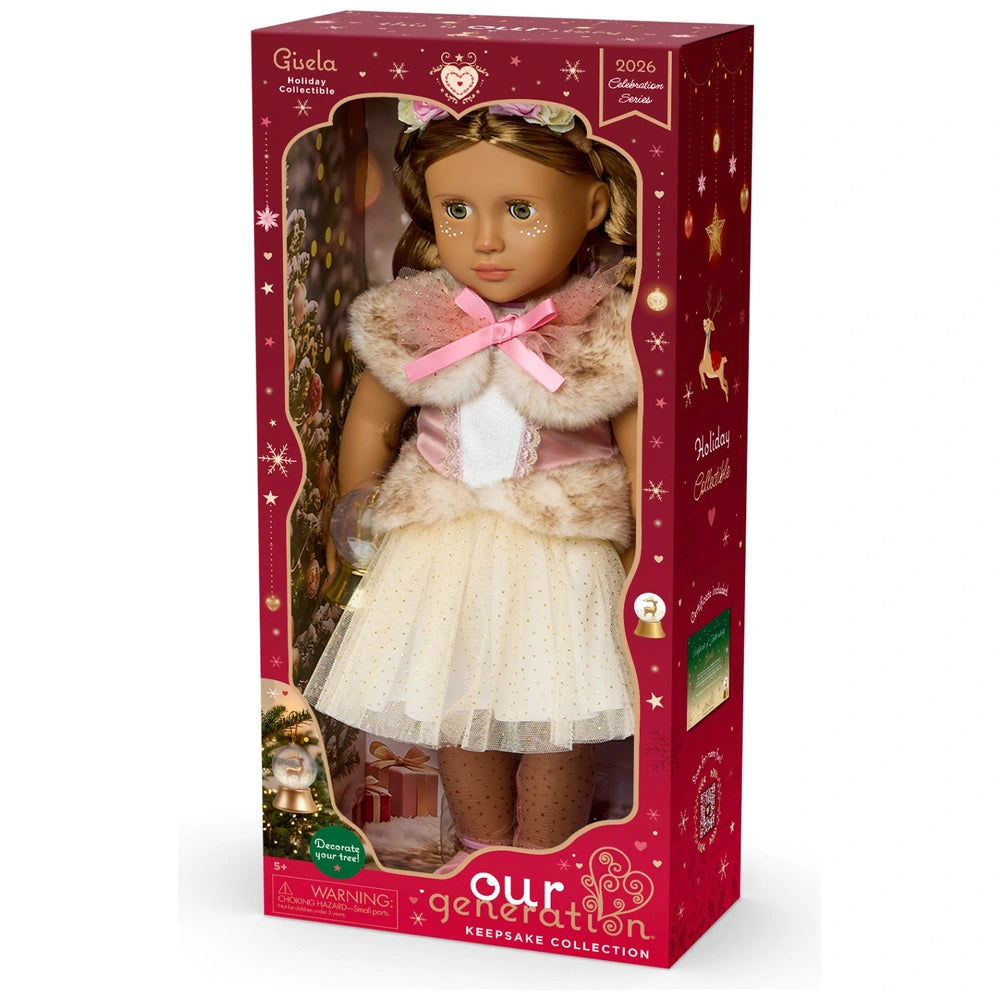 Our Generation 2026 Celebration Series Holiday Doll Gisela
