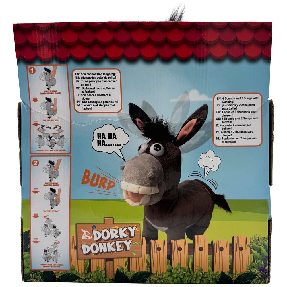 Dorky Donkey Interative Plush Toy