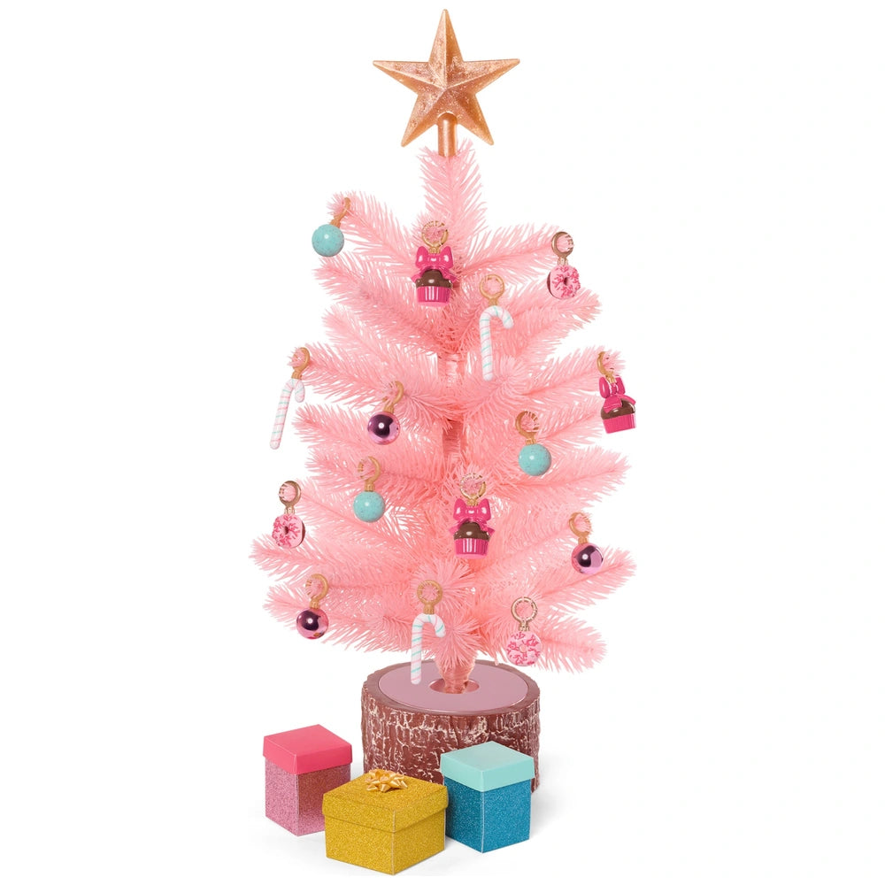 Our Generation Sweet Surprise Holiday Tree With Accessories
