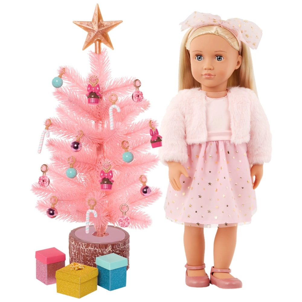 Our Generation Sweet Surprise Holiday Tree With Accessories