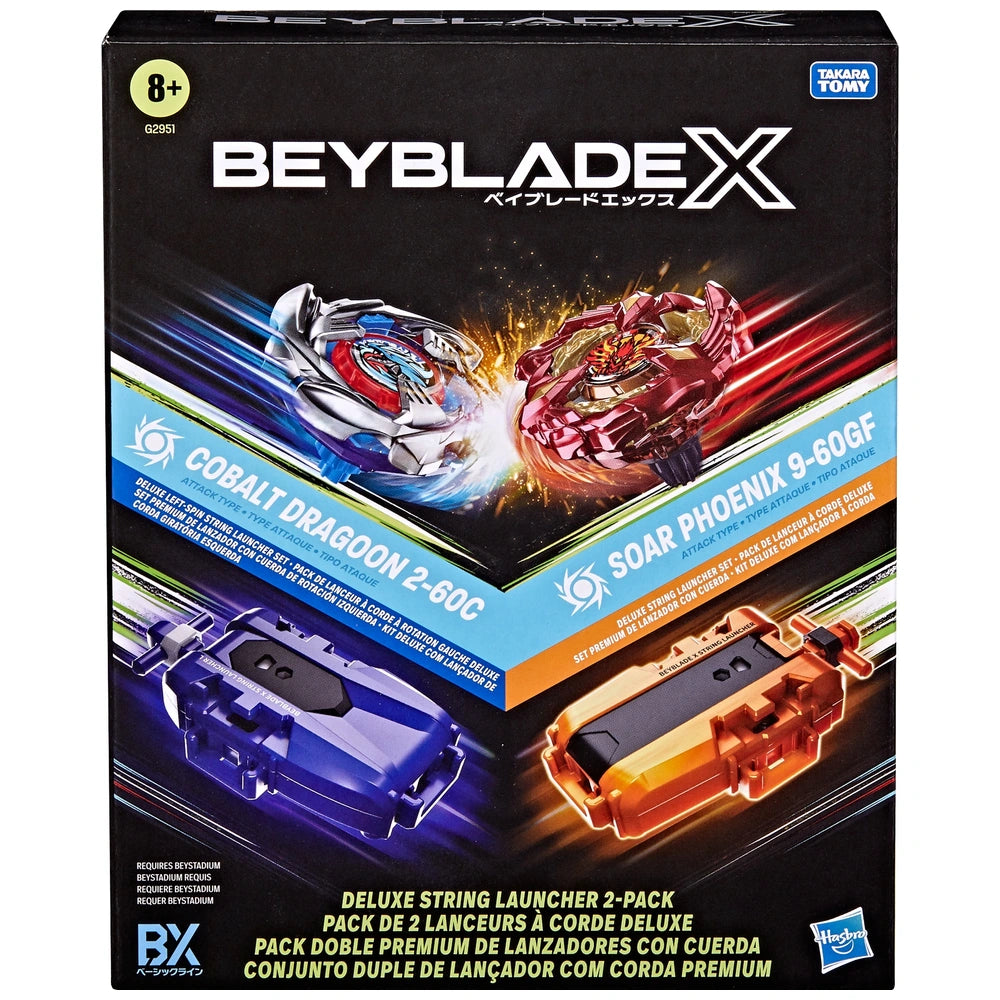 Beyblade X Deluxe Launcher 2 Pack