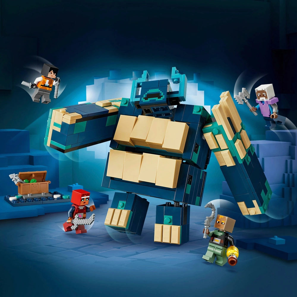 Lego Minecraft 21591 The Twisted Warden Battle Set