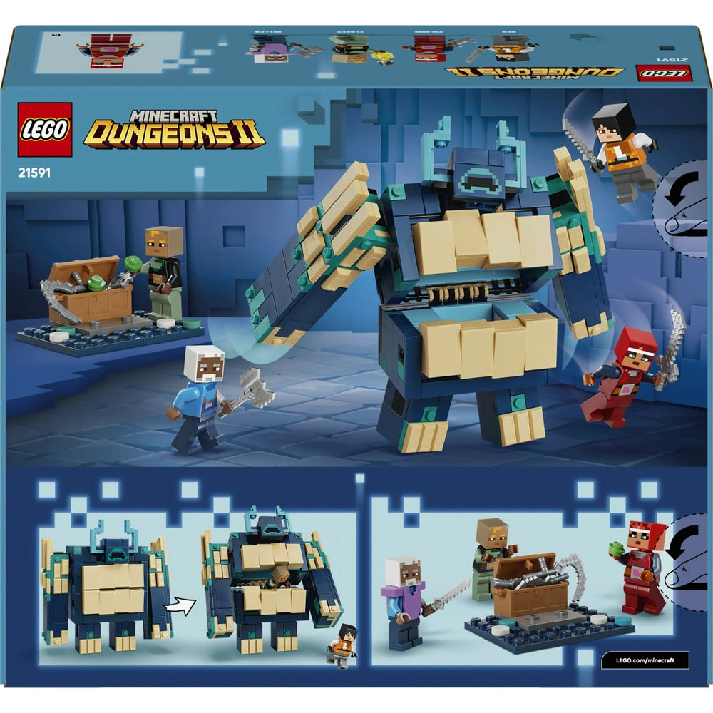Lego Minecraft 21591 The Twisted Warden Battle Set