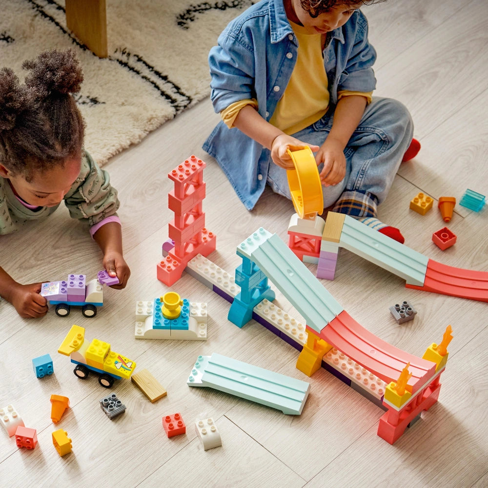 Lego Duplo 10478 3-In-1 Creative Ramps With Vehicles Set