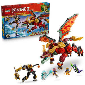 Lego Ninjago Wyldfyre's Transforming Dragon Mech 71868