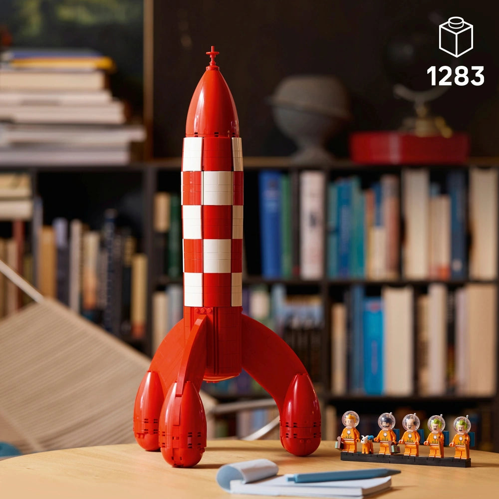 Lego Ideas 21367 Tintin Moon Rocket Set For Adults