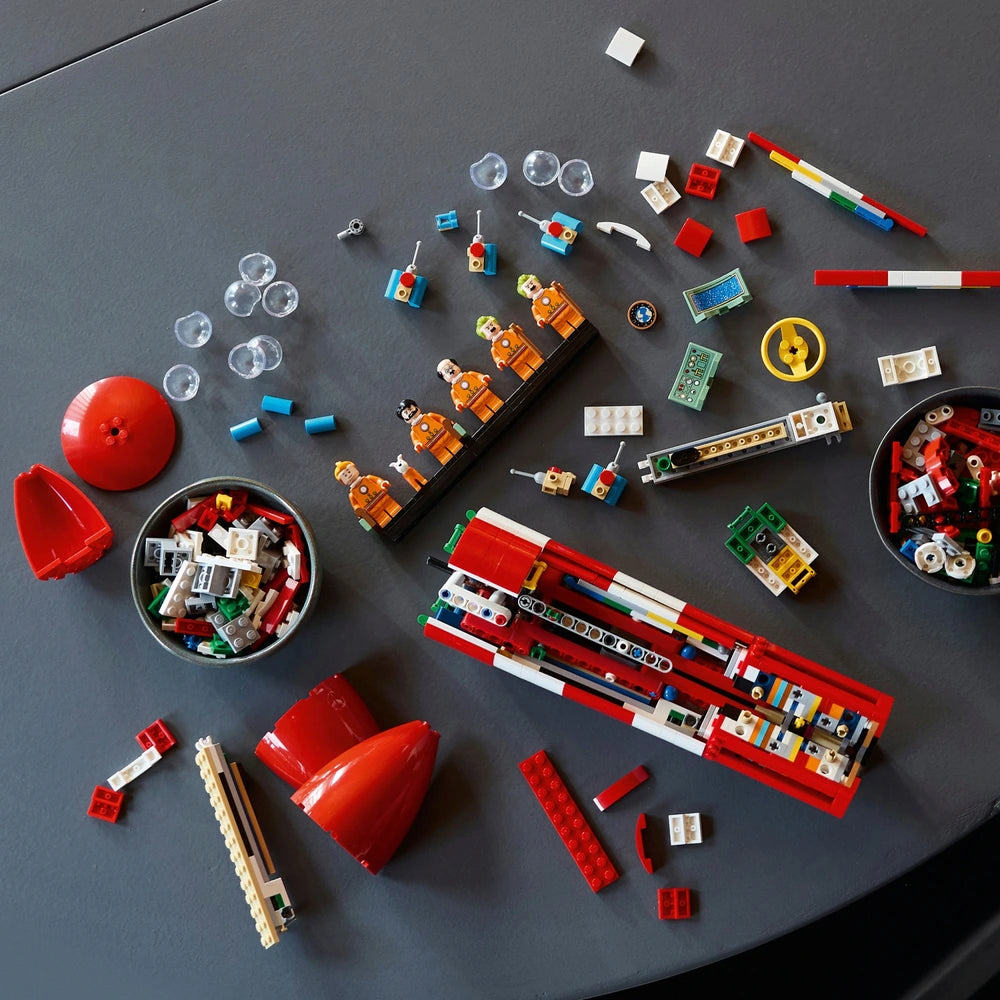 Lego Ideas 21367 Tintin Moon Rocket Set For Adults