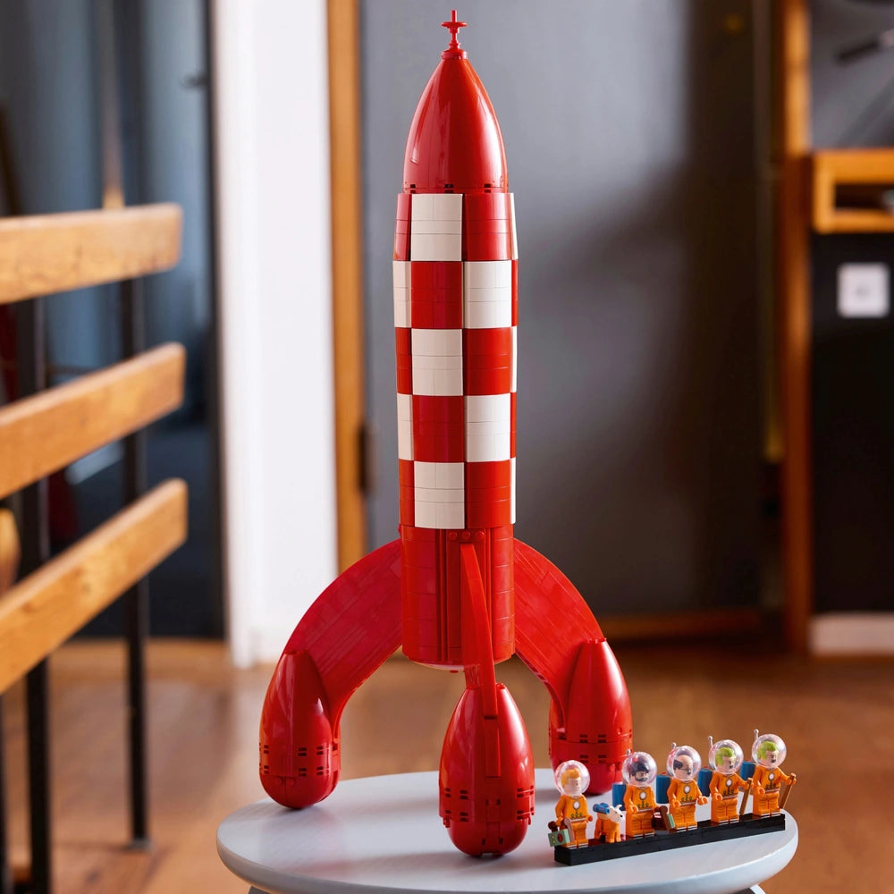 Lego Ideas 21367 Tintin Moon Rocket Set For Adults