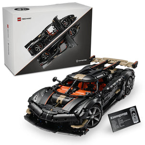 Lego Technic 42232 Koenigsegg Sadair's Spear Megacar Set For Adults