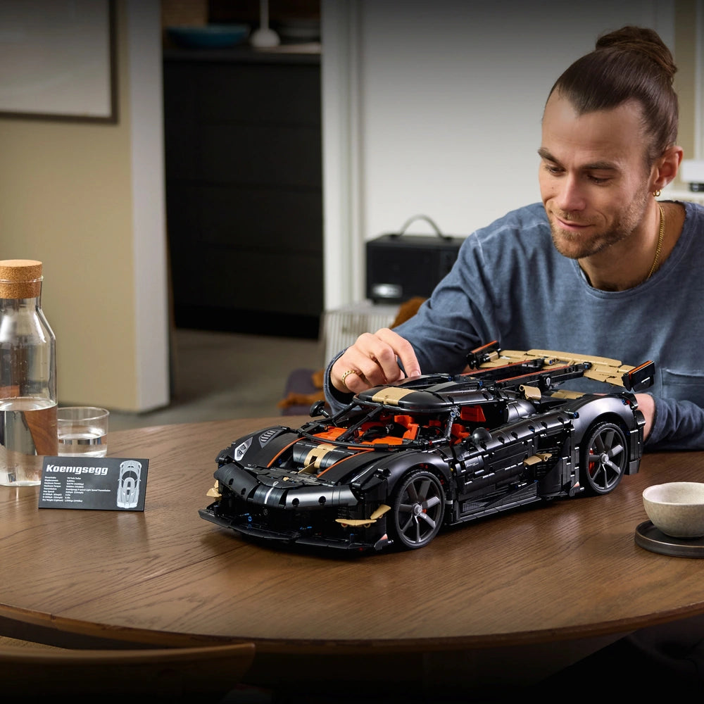 Lego Technic 42232 Koenigsegg Sadair's Spear Megacar Set For Adults