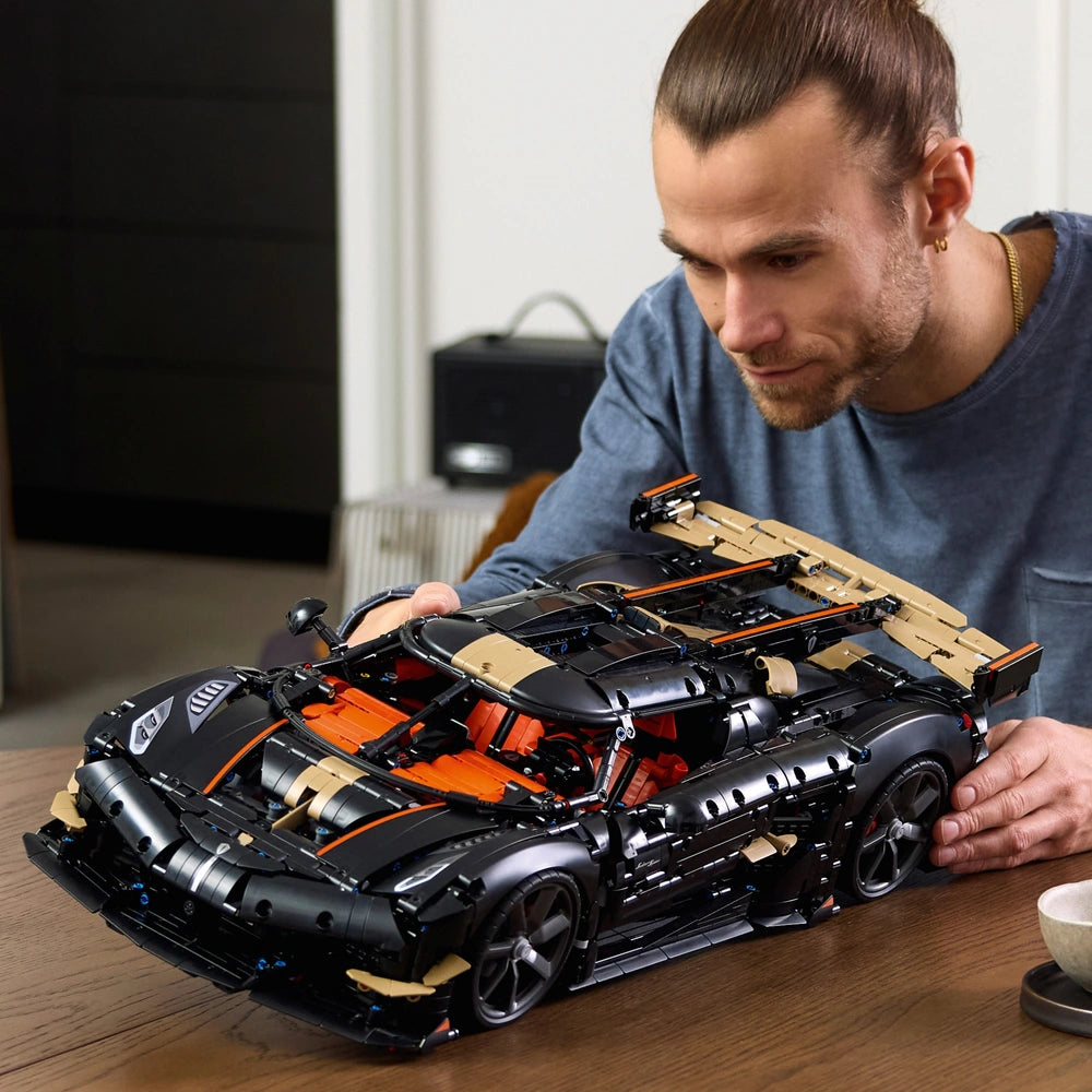 Lego Technic 42232 Koenigsegg Sadair's Spear Megacar Set For Adults