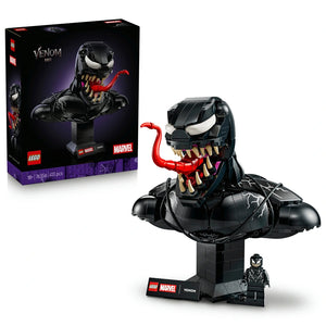 Lego Marvel 76356 Venom Bust Set For Adults