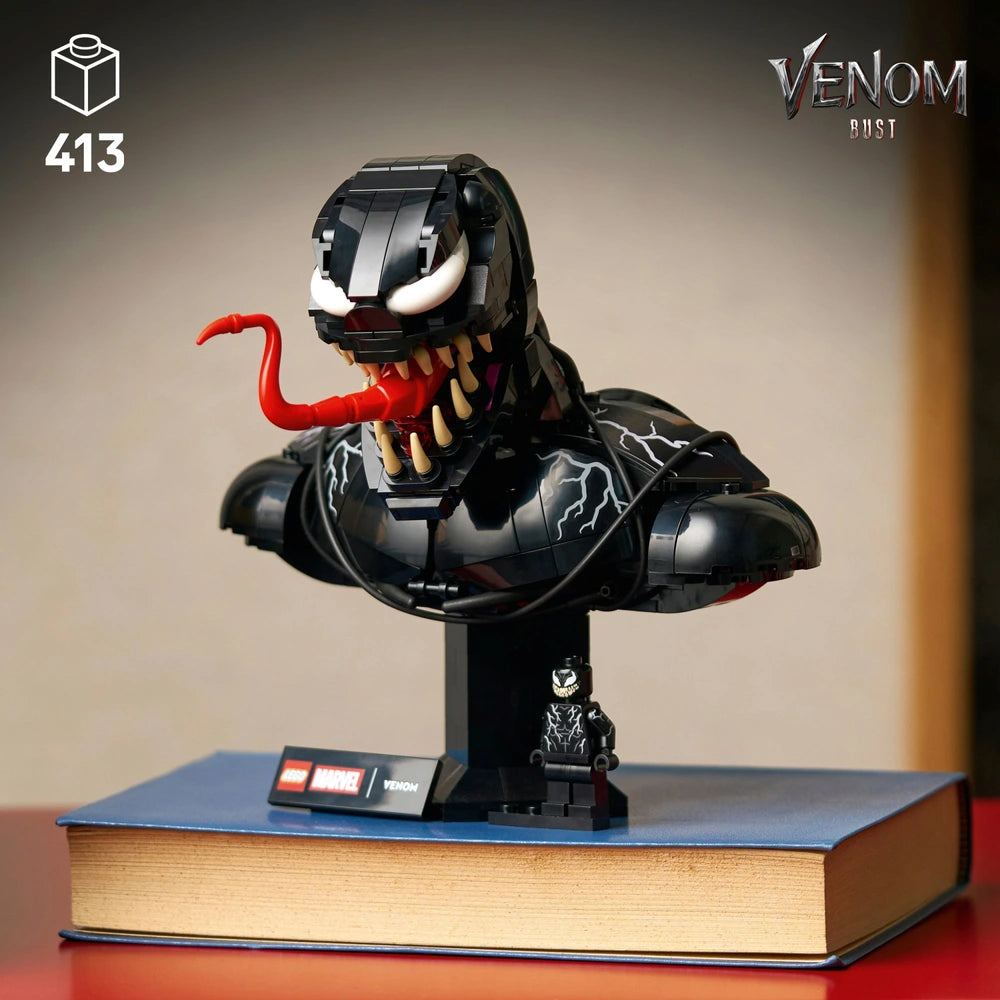 Lego Marvel 76356 Venom Bust Set For Adults