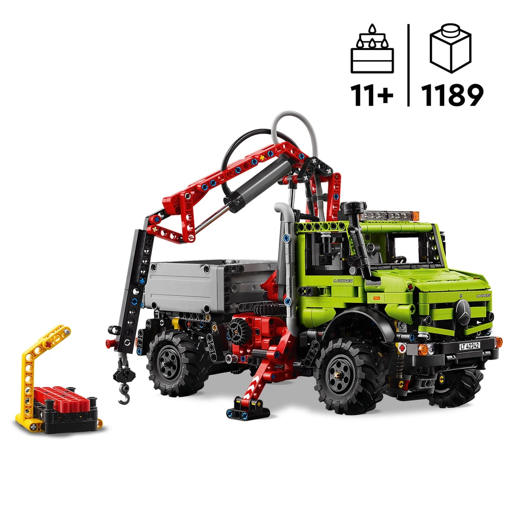 Lego Technic 42242 Mercedes-Benz Unimog U 5023 With Crane Set