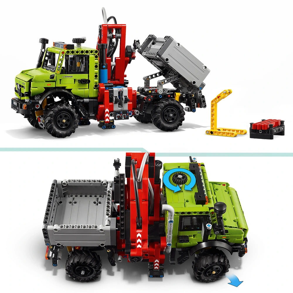 Lego Technic 42242 Mercedes-Benz Unimog U 5023 With Crane Set