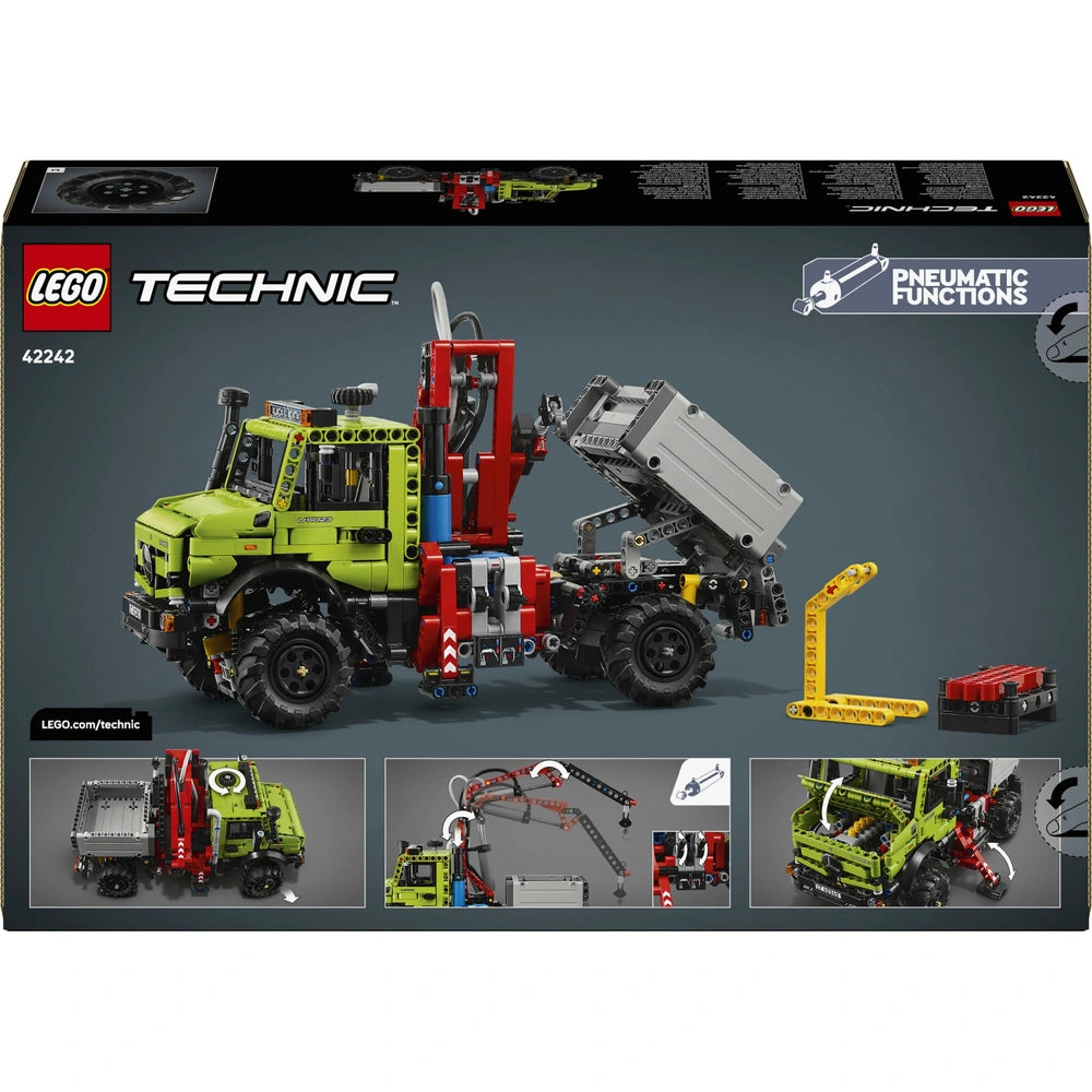 Lego Technic 42242 Mercedes-Benz Unimog U 5023 With Crane Set