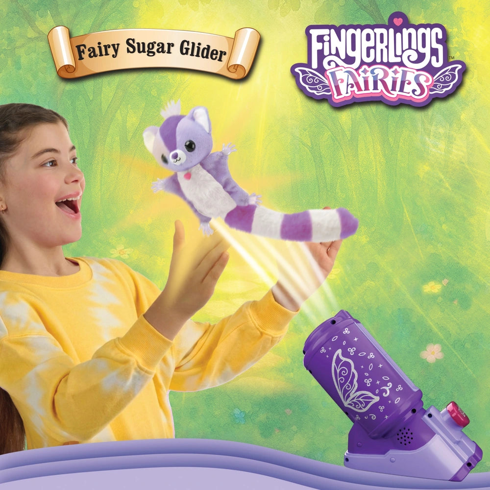 Fingerlings Fairies Fairy Sugar Glider With Launcher
