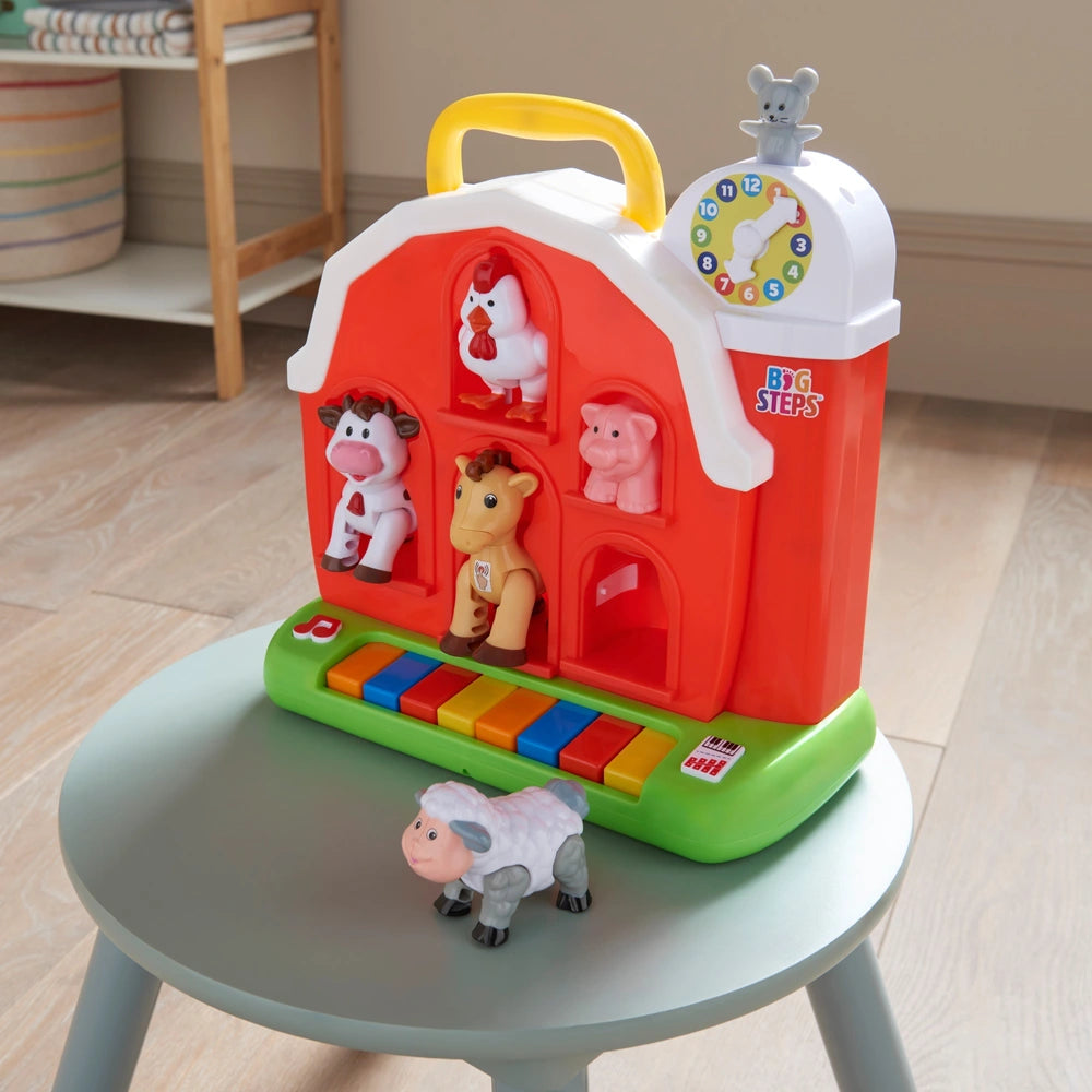 Big Steps Musical Farm Activity Playset