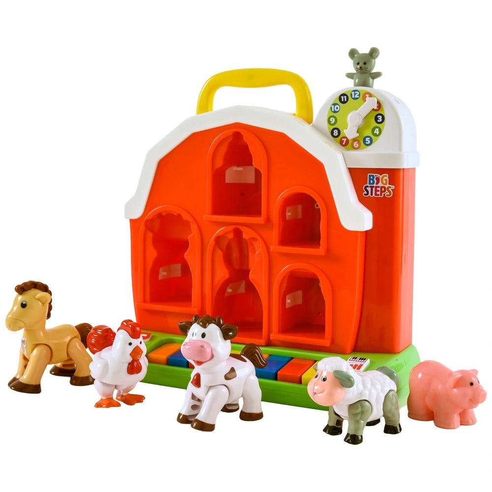 Big Steps Musical Farm Activity Playset