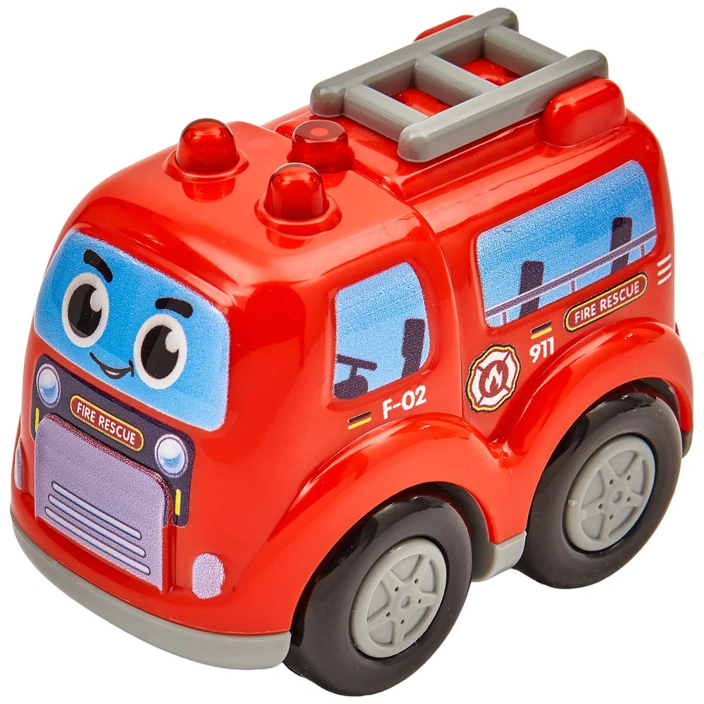 Big Steps My First Rescue Team 4 Pack Car Playset